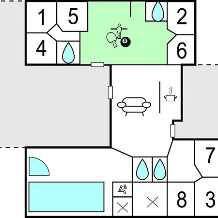 8 Bedroom Beautiful In *